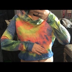 Cropped hoodie